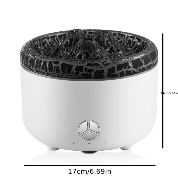 Eco-Friendly Ultrasonic Humidifier 550ml Capacity Auto Shut-Off and Timer Aromatherapy Diffuser for Relaxation and Better Sleep - Image 3