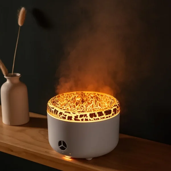 Eco-Friendly Ultrasonic Humidifier 550ml Capacity Auto Shut-Off and Timer Aromatherapy Diffuser for Relaxation and Better Sleep - Image 6
