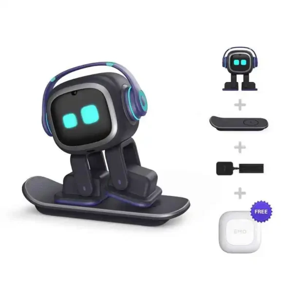 EMO robots and accessories, clothing,toys,desktop voice recognition, emotional AI communication, intelligent child companionship - Image 3