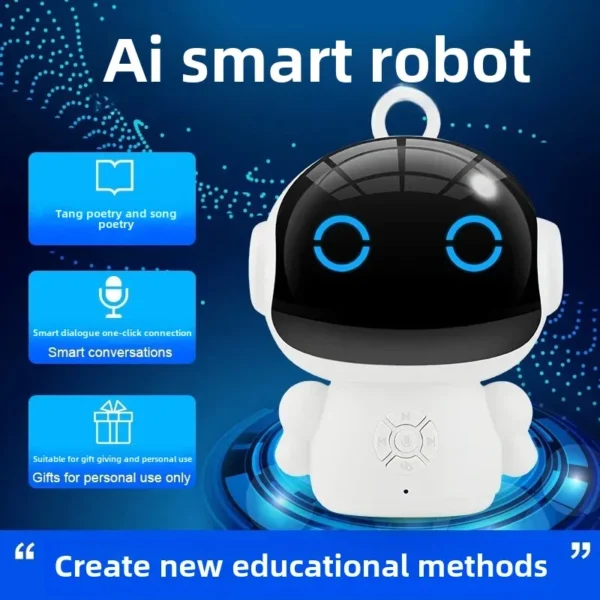 Smart Robot Early Education Toys WiFi Voice Dialogue AI Internet Connected Educational Learning Machine Student Gifts
