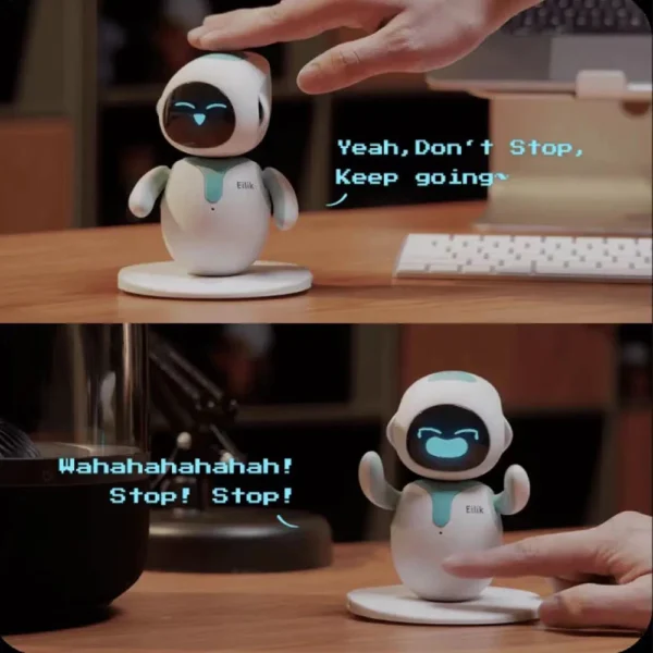 Electron AI Pet Eilik Smart Robot Desktop Toy Emotional Intelligent Companion Pets Touch Intractive Toys Children Adult Robots - Image 5