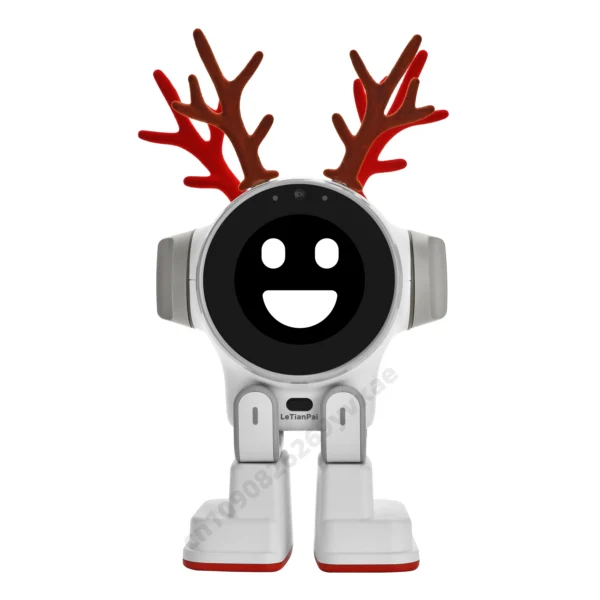 Christmas Gifts Rux Robot Smart Companion Electron Ai Intelligent Automation GPT Voice Desktop Pet ai Robots Give Deer Antler - Image 3