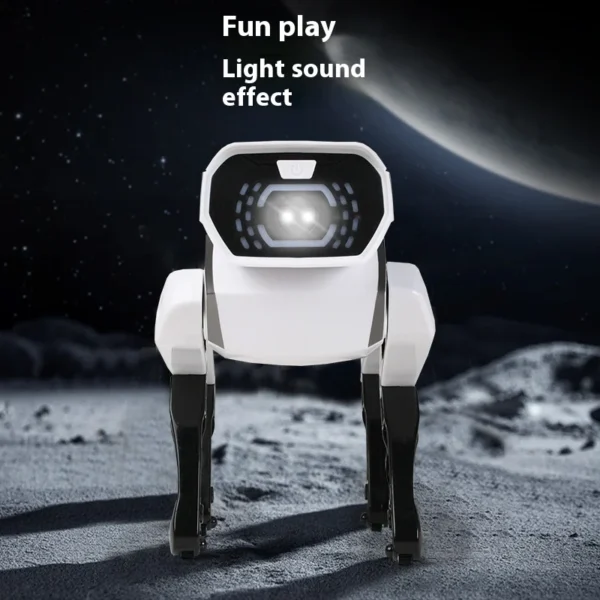 2025 Explosive Simulation Machine Dog Intelligent Voice Bionic Remote Control Mechanical Dog Robot Children's AI Toy - Image 3