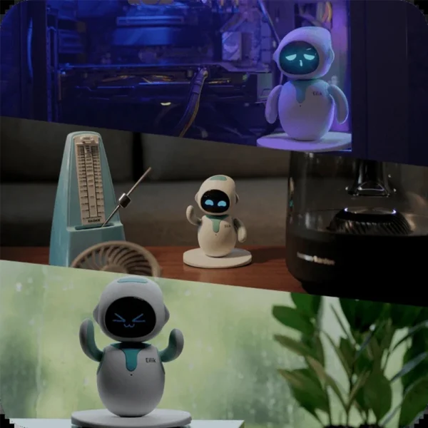 Electron AI Pet Eilik Smart Robot Desktop Toy Emotional Intelligent Companion Pets Touch Intractive Toys Children Adult Robots - Image 3