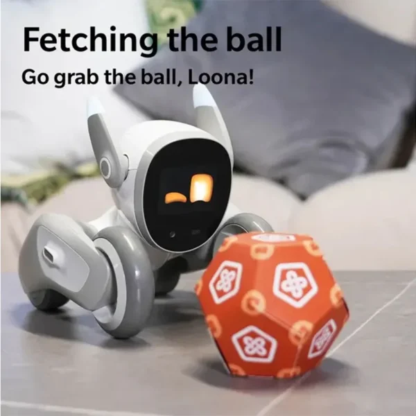 Original Loona Dog Robot Toy Senior AI Electron Pet Machine Voice Interactive Kids Smart Toys Emo Robot Dogs Support 9 Language - Image 2