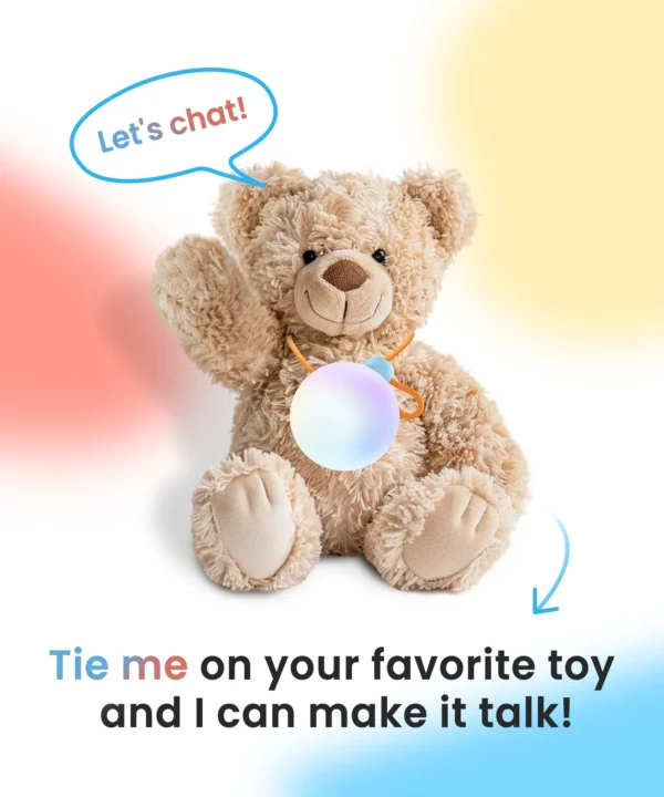 BubblePal AI Companion Toy Sky Blue - Haivivi - Image 2