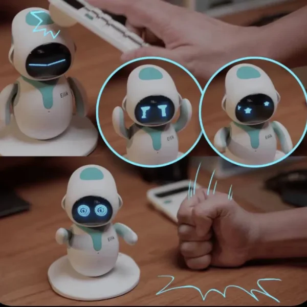 Electron AI Pet Eilik Smart Robot Desktop Toy Emotional Intelligent Companion Pets Touch Intractive Toys Children Adult Robots - Image 6